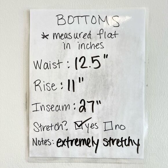 Anatomie Womens Small Dark Black Fleece Lined Ankle Pants Trousers Snap Closure - Picture 8 of 8